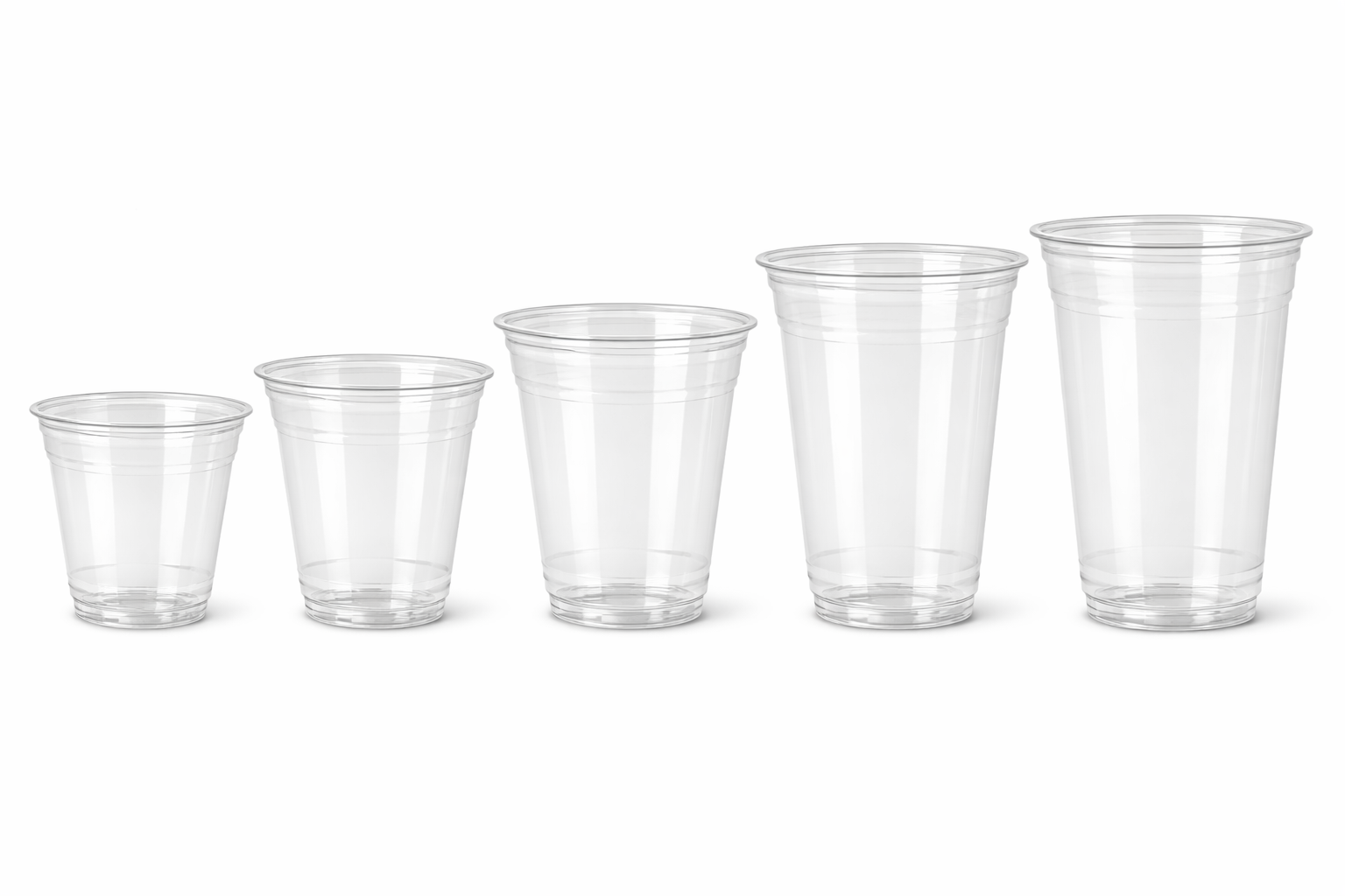 PET Clear Cold Cups
