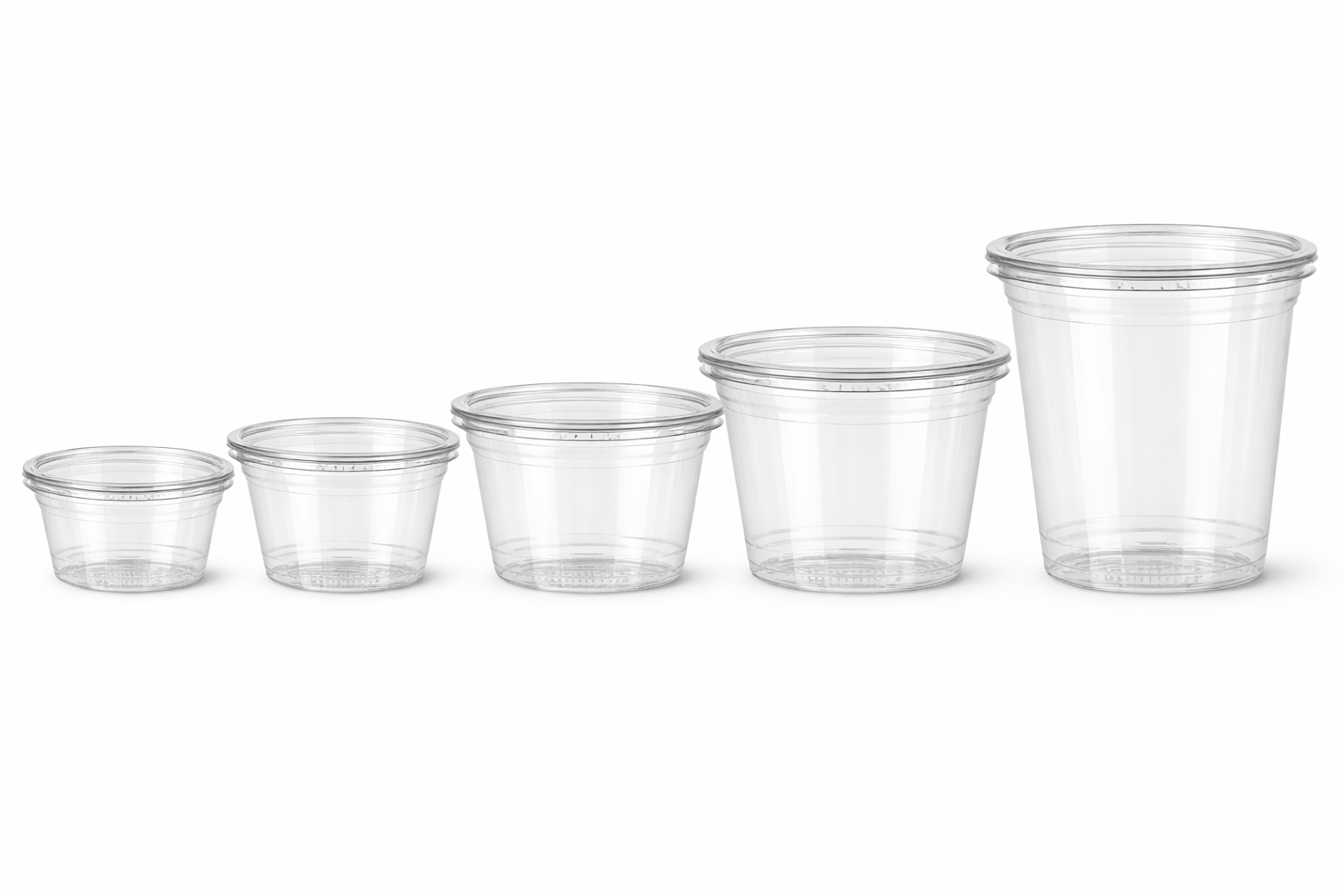 PET Clear Deli Containers